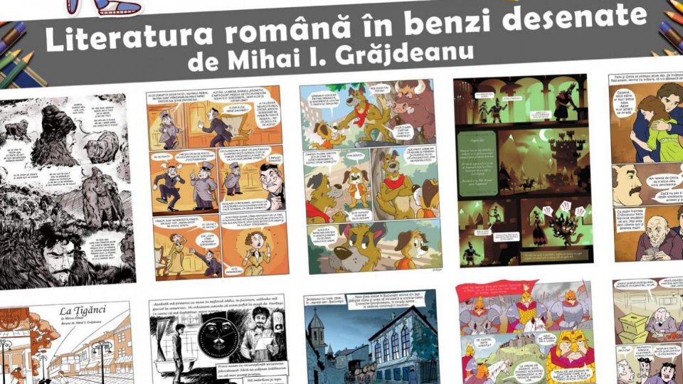 Expoziția „Comics Didactic – Literatura română în benzi desenate”