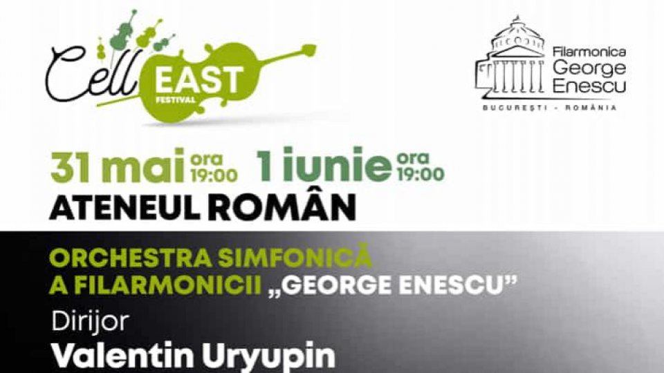 Sărbătoarea violoncelului la Ateneul Român: Festivalul CellEAST, ediţia a II-a
