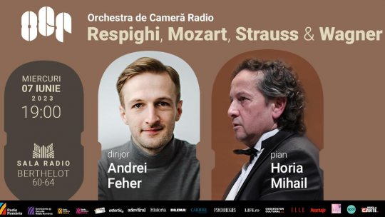 Din Canada la București: Andrei Feher dirijează Mozart/R.Strauss/Wagner la Sala Radio