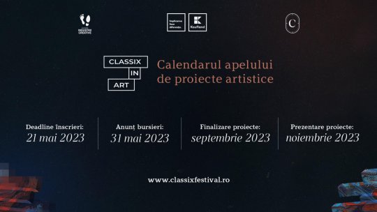 Burse de creație în valoare de 7000 euro oferite la Classix in Art