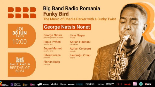 "Funky Bird": muzica lui Charlie Parker la Sala Radio