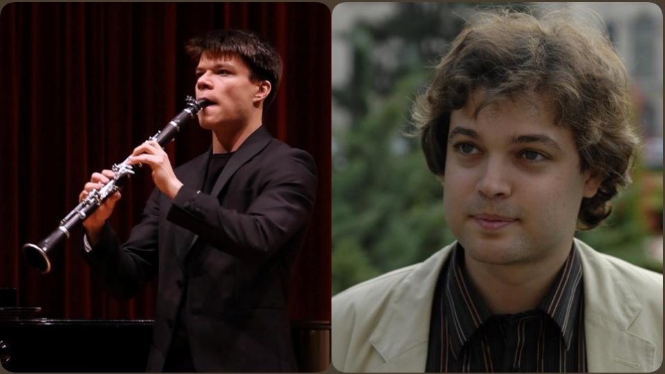 Clarinetistul Petru Pane și pianistul Andrei Licareț, protagoniștii recitalului final din Turneul Cameral Internațional Seri de Sonate