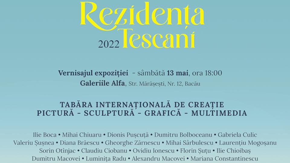 Vernisaj " Rezidența Tescani 2022" - 13 mai 2023,  Noaptea Muzeelor