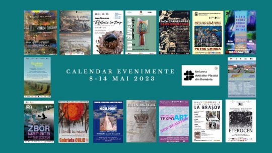 Uniunea Artiștilor Plastici din România propune noi evenimente din lumea artelor vizuale, care vor începe în perioada 8 – 14 mai