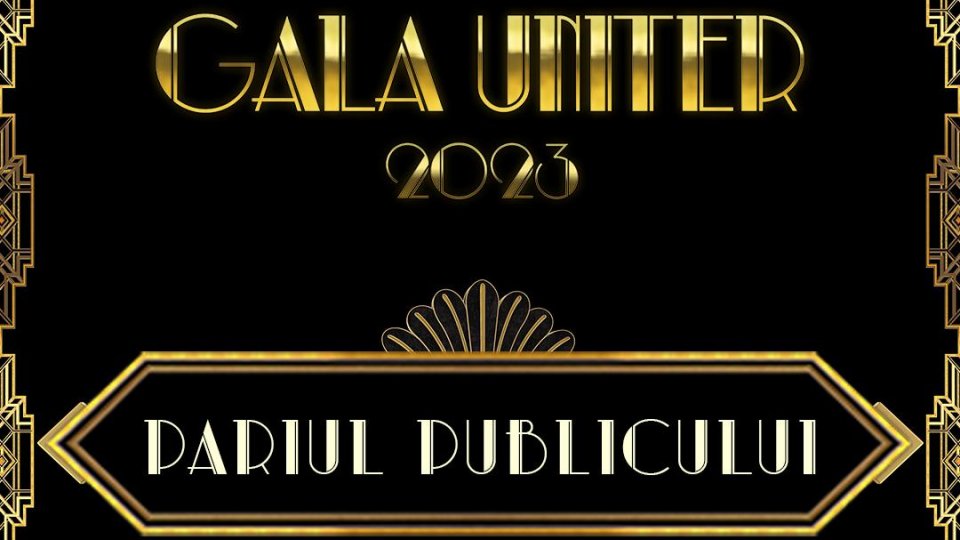 Pariul publicului - Un gest de a fi împreună în teatru. Gala Premiilor UNITER 2023