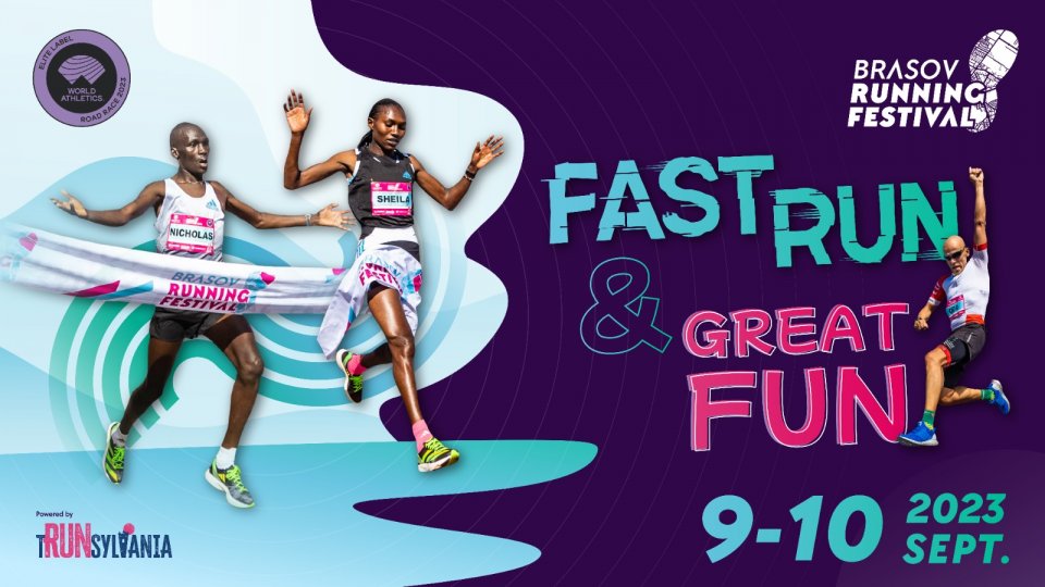 Brașov Running Festival - prima competiție de alergare pe șosea din România certificată World Athletic Elite Label
