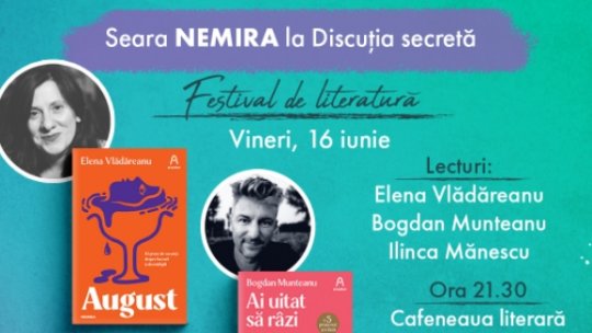 Seara NEMIRA la festivalul Discuția Secretă de la Arad