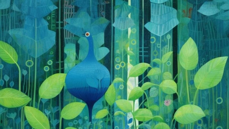 Povestea culorilor verde și albastru