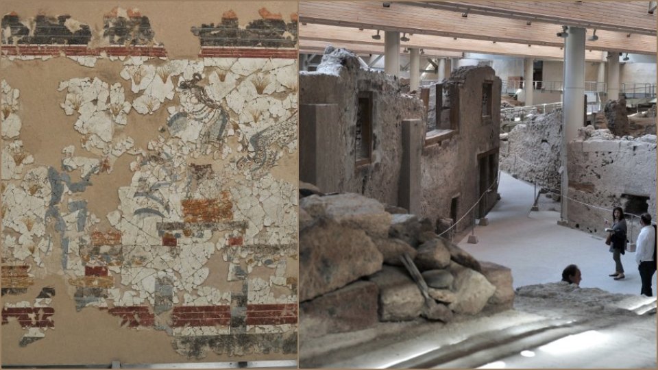 Călător de weekend: Orașul antic Akrotiri - Pompeiul grecesc