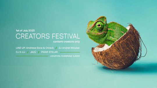Cei mai buni creatori de conținut se întâlnesc la Creators Festival