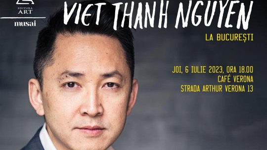 Viet Thanh Nguyen, autorul romanului „Simpatizantul”, distins în 2016 cu Premiul Pulitzer pentru ficțiune, vine la București