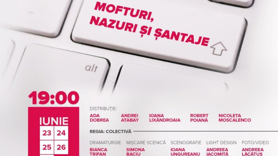 „Mofturi, nazuri şi şantaje" – un spectacol de comedie non-verbal prin care este promovată incluziunea culturală prin teatru
