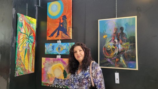 Pasiunea pentru pictură a avocatei Georgiana Ștefănescu i-a fascinat pe italieni