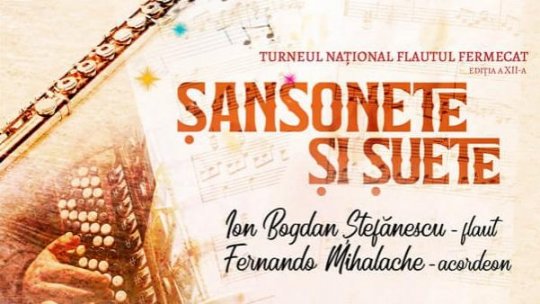 Turneul Flautului Fermecat continuă în aer liber la București cu recitalul ,,Șansonete și suete" - Grădina cu filme (2 iulie)