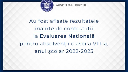 Promovabilitate de 76,2% la Evaluarea Națională 2023