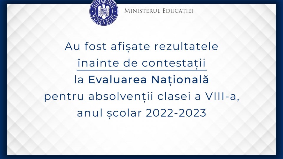 Promovabilitate de 76,2% la Evaluarea Națională 2023