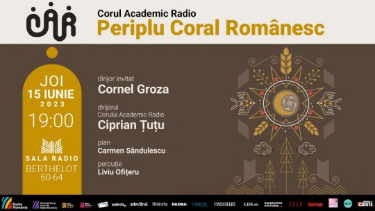 „Periplu coral românesc” la Sala Radio