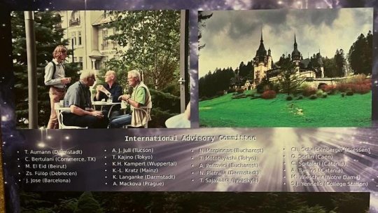 Carpathian Summer School of Physics - Școala de vară de fizică, Sinaia, 2-15 iulie 2023