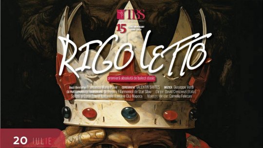 Premiera absolută de balet clasic „Rigoletto” închide stagiunea baletului sibian, în Piața Mare