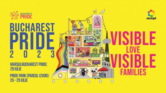 Bucharest Pride 2023, evenimentul comunității LGBTQIA+, are loc între 21 și 29 iulie