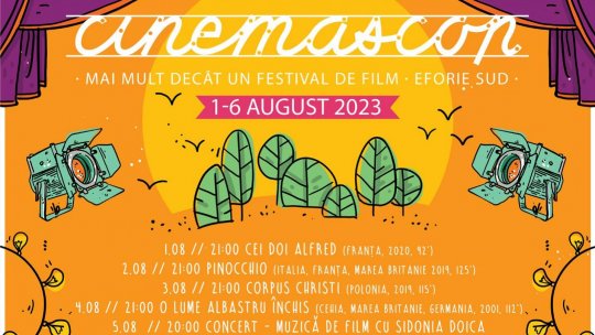 Cinemascop – Ediția a 6-a, între 1-6 august, Eforie Sud