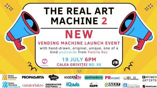 Art Machine 2 - Bigger, better and together,  pe 19 iulie, în București