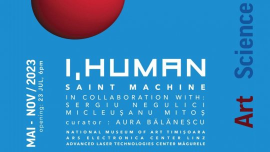 Instalația media „I, HUMAN” la Muzeul Național de Artă Timișoara