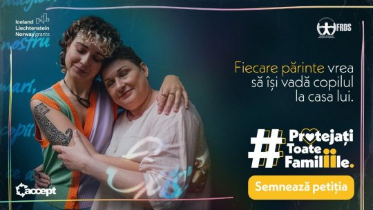 Asociația Accept: Fiecare părinte vrea să își vadă copilul la casa lui
