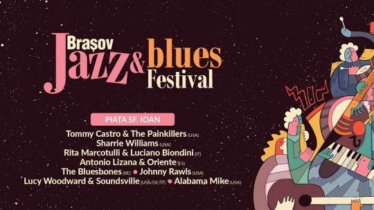 Cinci scene și peste o sută de artiști din nouă țări la ediția din acest an Brașov Jazz & Blues Festival