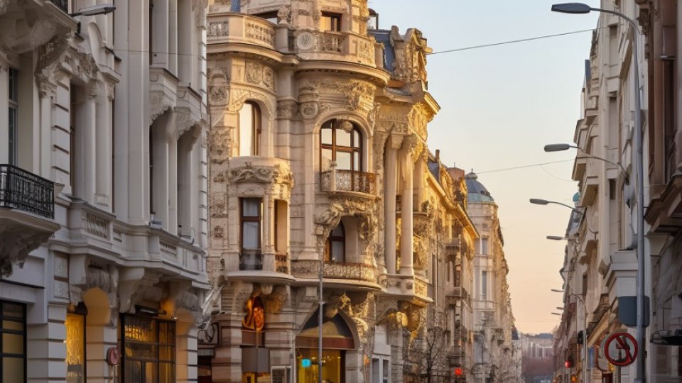 Strada Calea Victoriei (IV)-Teatrul de la Cișmeaua Roșie