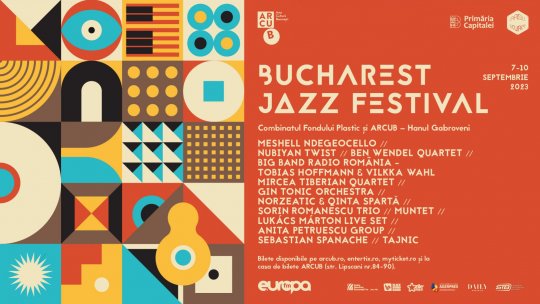 Bucharest Jazz Festival:  s-au pus în vânzare biletele individuale pentru concertele din perioada 8 -10 septembrie
