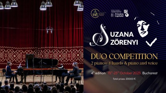 Asociația Majura Christ anunță prelungirea termenului de înscriere Concursul  Internațional de Duo „Suzana Szörenyi”