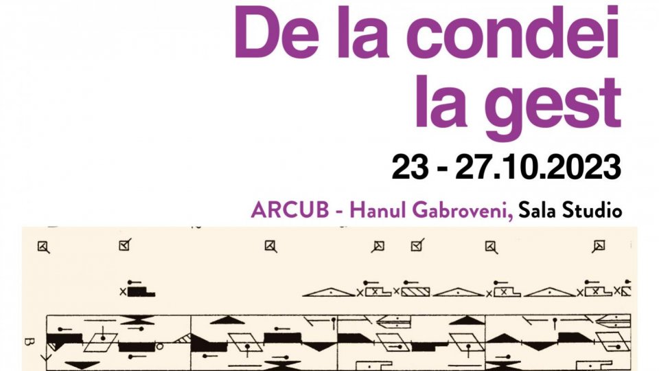 Încep înscrierile la workshopul de iniţiere  în tehnicile de notaţie a dansului în Sistem LABAN cu Roxana Barbacaru de la Opera din Paris