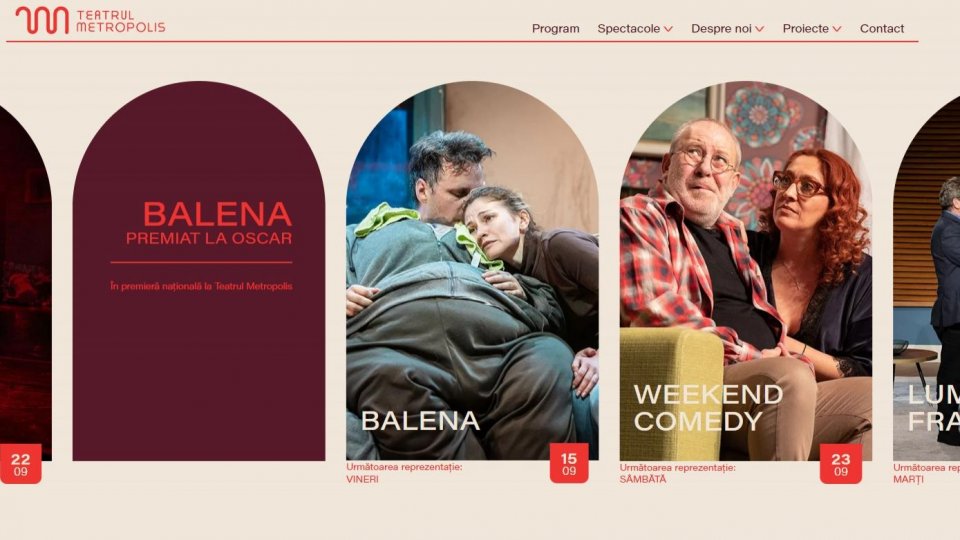 Teatrul Metropolis debutează în stagiunea 2023-2024 cu o nouă identitate vizuală și o premieră națională