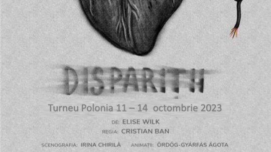Spectacolul „Dispariții” în turneu: TAM anunță turneul din Polonia