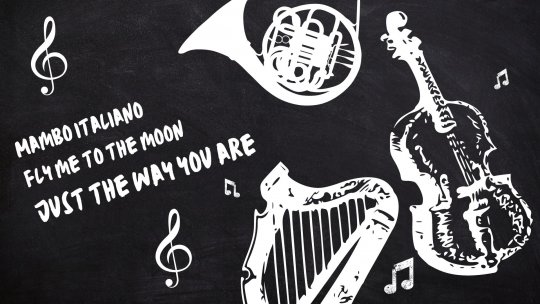 Mambo italiano, Just the way you are, Fly me to the moon... și nu doar atât