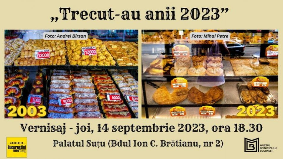 Transformările Bucureștiului din ultimii 20 de ani, reflectate într-o expoziție outdoor la Palatul Suțu: „Trecut-au anii 2023”, cu fotografiile lui Andrei Bîrsan