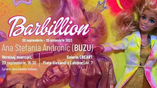 Expoziția „Barbillion” - Ana Ștefania Andronic (BUZU), la Galeria CREART