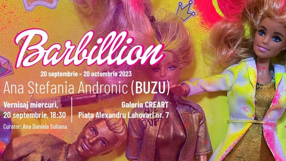 Expoziția „Barbillion” - Ana Ștefania Andronic (BUZU), la Galeria CREART