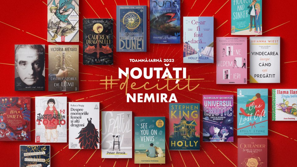 Noutăți editoriale Nemira de toamnă-iarnă 2023