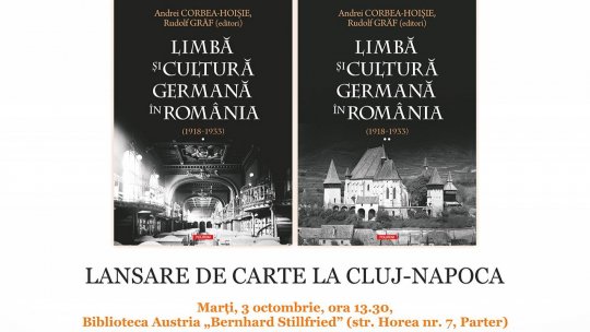 Limbă și cultură germană în România (1918-1933), Andrei Corbea-Hoişie, Rudolf Gräf (editori).Program de evenimente
