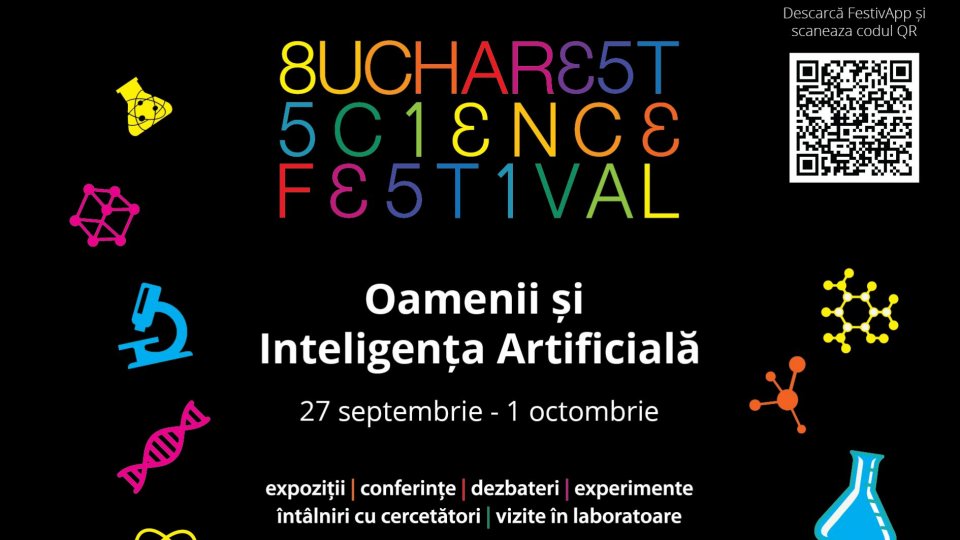 Bucharest Science Festival, cel mai important festival din România dedicat științelor și tehnologiei, începe miercuri la București