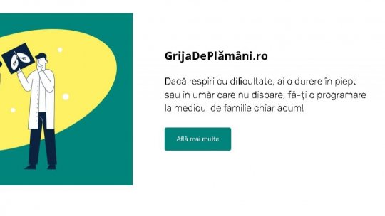 Consultații - 30 septembrie 2023 - Campania #GrijadePlămâni