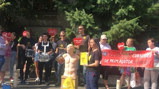 Campanie pentru urgentarea cursurilor de prim ajutor