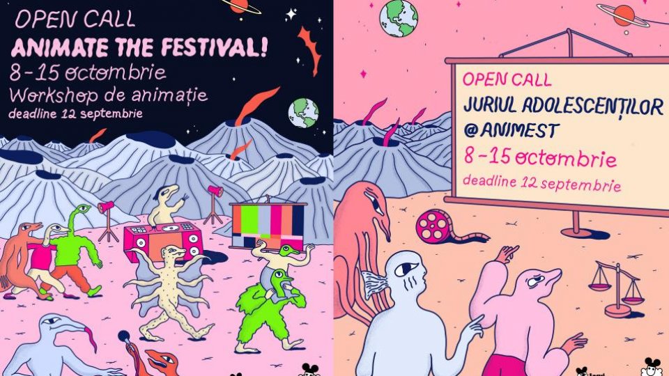 Înscrieri în Incubatorul de animație - proiectul Animest devenit cea mai mare Comunitate pentru adolescenți dedicată animației și artei digitale