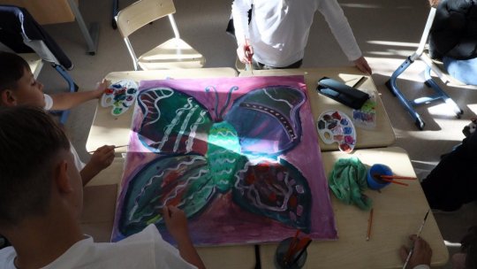 Artista Anca Maria Ciofîrlă: ”Ne dorim ca din ce în ce mai mulți copii să ajungă în zonele acestea artistice”