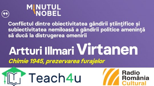 Minutul Nobel - Artturi Ilmari Virtanen | PODCAST