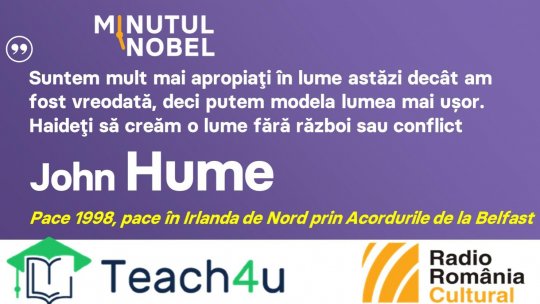 Minutul Nobel - John Hume | PODCAST