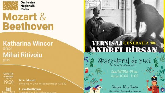 Weekend cultural - Recomandări pentru 19 - 21 ianuarie