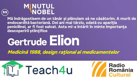Minutul Nobel - Gertrude Elion | PODCAST